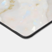 Élégant or Opal pierre de marbre Monogramme (Coin)