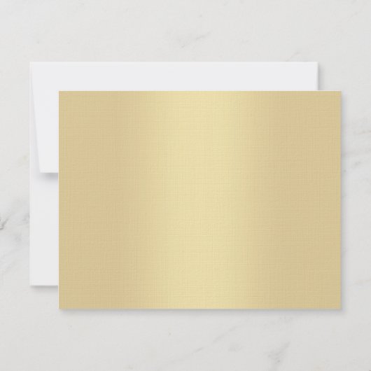 Elégant or Script à main Modèle texte luxueux (Dos)