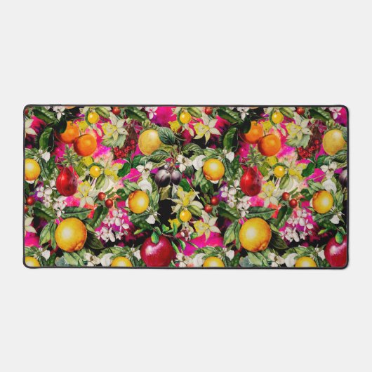 Elégant orange rose jaune motif (Recto)