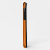 Elegant Oranje Textuur Aangepaste naam Case-Mate iPhone Case (Achterkant/links)