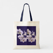 Elegant Orchidee Afbeelding Canvas tas (Achterkant)