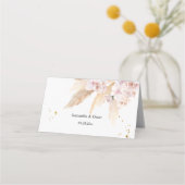 Elegant Orchids en Pampas Beauty Lijst (Achterkant)