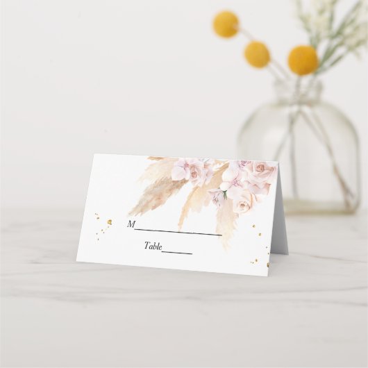 Elegant Orchids en Pampas Beauty Lijst (Voorkant)