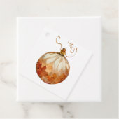 Elegant Ornament kerstcadeau Label (In situ)