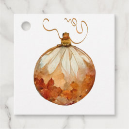 Elegant  Ornament kerstcadeau Label