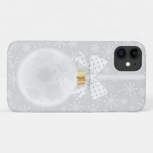 Elegant Ornament Kerstmis Case-Mate iPhone Case (Achterkant (horizontaal))