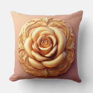 Elegant Ornament met gouden accenten Kussen