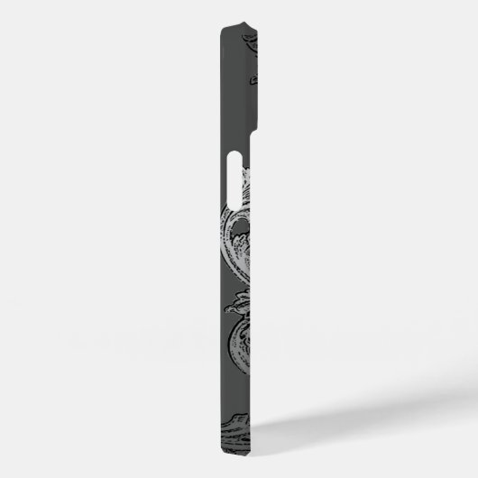 Elégant Ornate Goth Design iPhone 6 Coque (Verso / Droite)