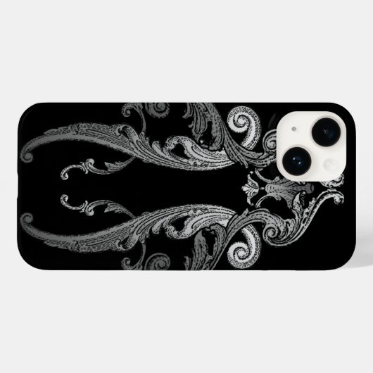 Elégant Ornate Goth Design iPhone 6 Coque (Verso (horizontal))