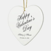 Élégant Ornement de la Saint-Valentin en Forme de (Gauche)