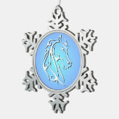 Élégant ornement de la tête de cheval (Vue impression)