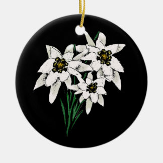 Élégant ornement Edelweiss