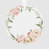 Élégant ornement Rose rose Mariage (dos)