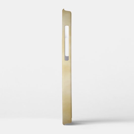 Elegant ouder perkament met naam Case-Mate iPhone case (Achterkant / Links)