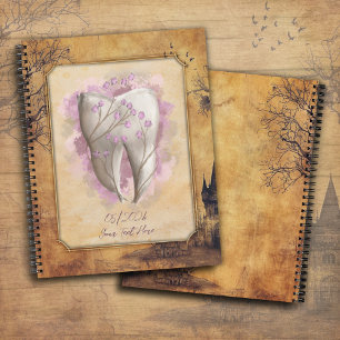 Elegant ouderwets tandartsdagboek / Notitieboek
