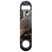 Elegant Owl Speed Flessenopener (Achterkant)