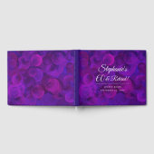 Elegant Paars 60 & pensionering Gastenboek (Volledig)