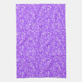 Elegant Paars Glitter Theedoek (Verticaal)