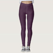 Elegant Paars Leggings (Voorkant)