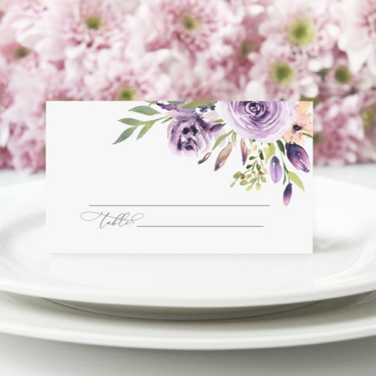 Elegant Paars Roos Floral Wedding
