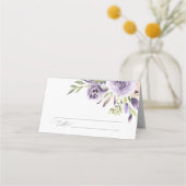 Elegant Paars Roos Floral Wedding (Voorkant)