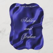 Elegant Paars-zijderoute Kaart (Voorkant / Achterkant)