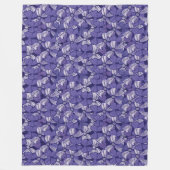 Elegant Paarse boog patroon Fleece Deken (Voorkant)