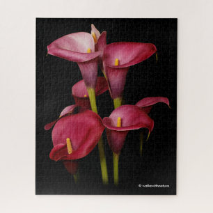 Elegant Paarse Calla Lilies Legpuzzel