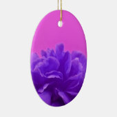 Elegant Paarse frambozen Keramisch Ornament (Rechts)