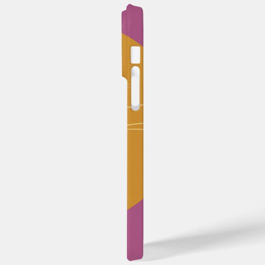 Elegant Paarse katteprat Case-Mate iPhone Case (Achterkant / Links)