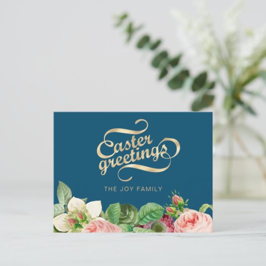 Elegant PaasBriefkaart Briefkaart (Staand voorkant)