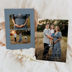 Elegant Paasveroudering 3 Foto Feestdagenkaart