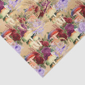 Elegant paddenstoel Collage Tissuepapier (Detail)