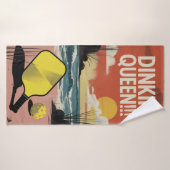 Élégant Paddle DINKIN' QUEEN! ! ! Serviette de spo (Serviette de bain)