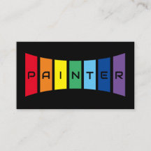 Elegant Painters regenbooggekleurde strepen