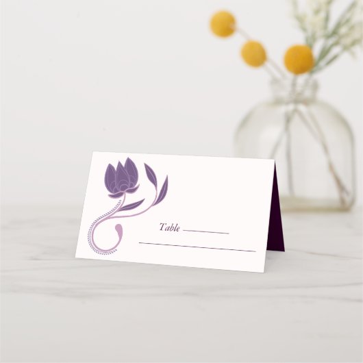 Elegant  Paisley Fated Floral Wedding (Voorkant)