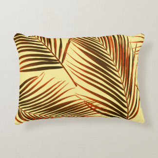 Elegant Palm Repeat Patroon Ontwerp Accent Kussen