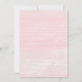 Elegant Palm Trees Beach Wedding Invitations Kaart (Achterkant)