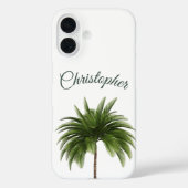 Elegant  palmboom Persoonlijk Case-Mate iPhone Case (Achterkant)