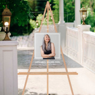 Élégant Panneau Commémoratif En Souvenir