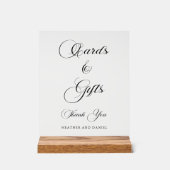 Élégant panneau Mariage de calligraphie (Recto)