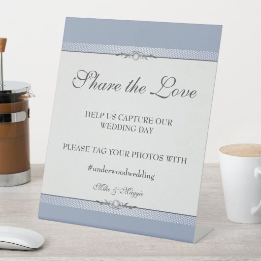 Élégant panneau Mariage de la frontière (In SItu)