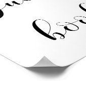 Élégant panneau mariage du livre d'or noir et blan (Coin)