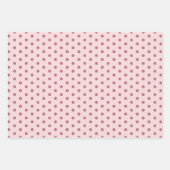Élégant Papier cadeau Polka Blush Dot (Devant)