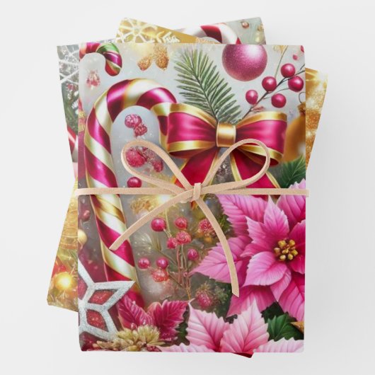 Élégant papier d'enveloppement d'étincelle de vaca (En situation)