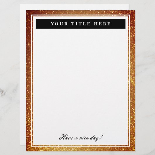 Élégant papier papier à papier à papier à papier à (Devant / Derrière)