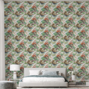 Élégant papier peint chinois