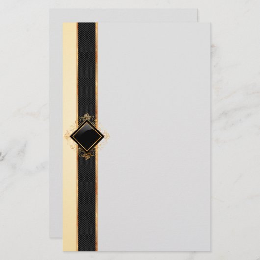 Elegant papier voor kantoorbenodigdheden (Voorkant / Achterkant)