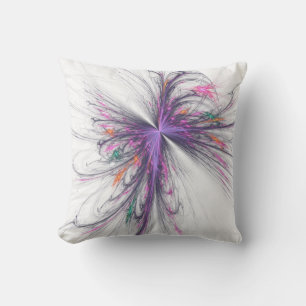 Élégant papillon Fractal Mojo Coussin