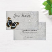 Elégant Papillon Horizontal Jewelry Carte d'affich (Bureau)